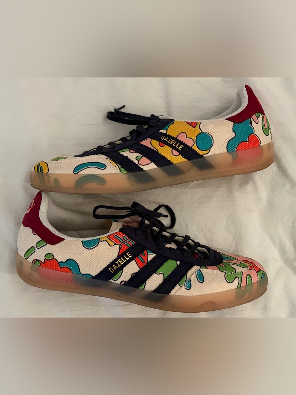 adidas Sean Wotherspoon x Gazelle Indoor Kaleidoscopic Lens Shoes Size 11
